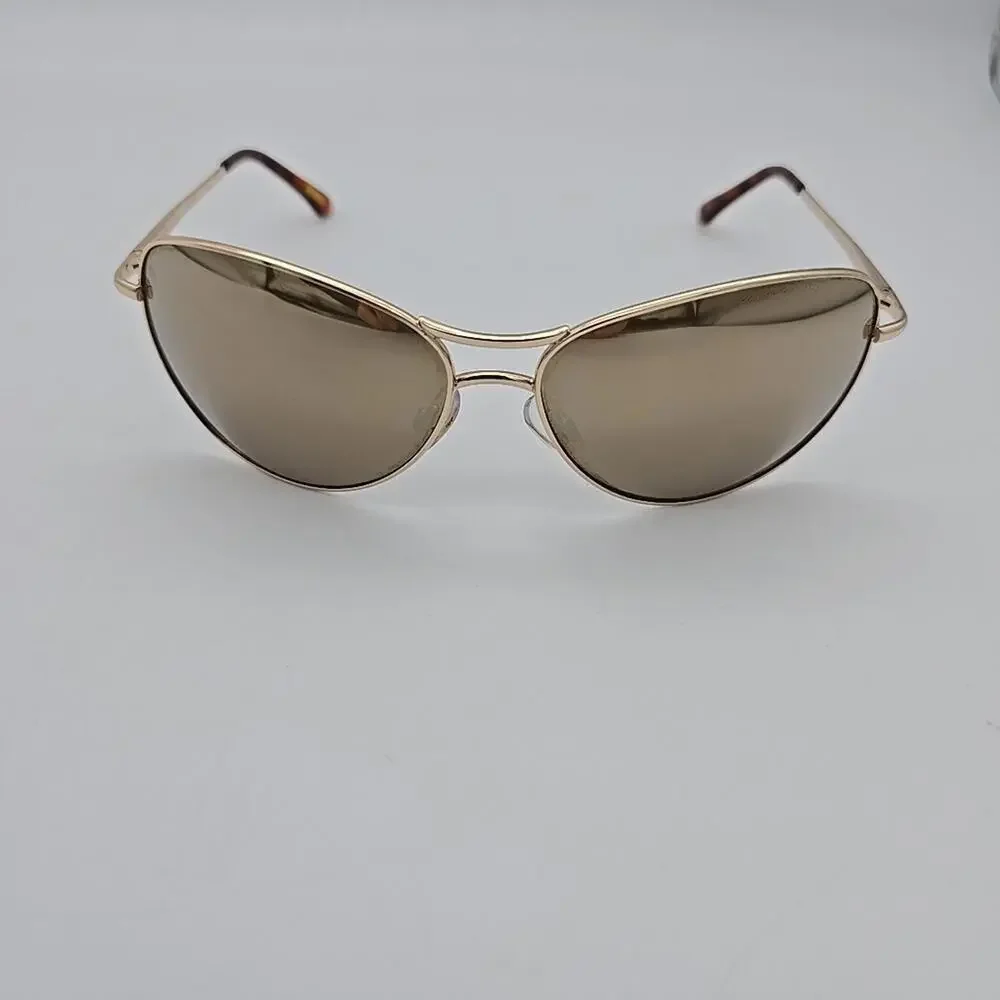 GRANT BRAND MIRRORED Woman GOLD FRAME SUNGLASSES 100% UVA SR 1010 - Picture 1 of 11